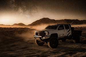 white truck