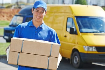 guy holding box