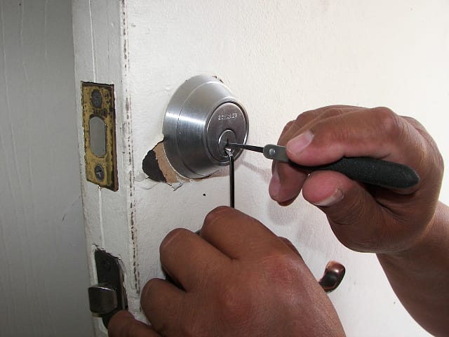 fixing the lock